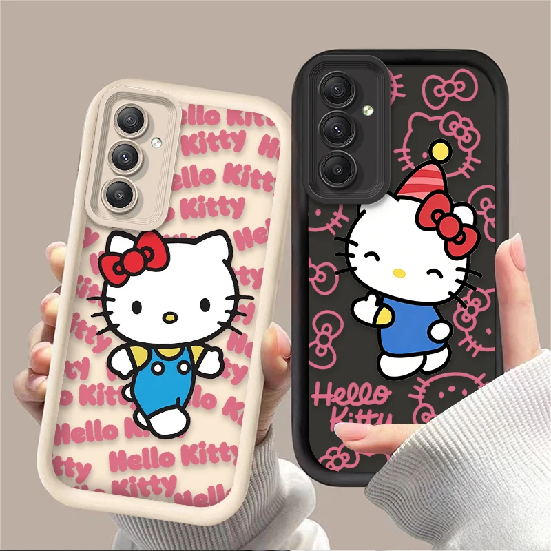 Pink Cartoon Hello …