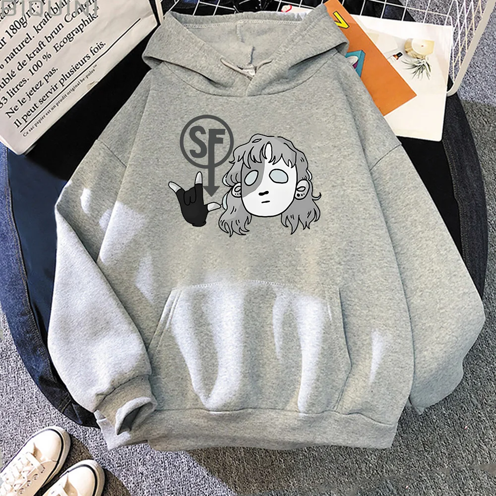 Sally Face SF sudaderas con capucha juego popular Sally Face sudadera gráfica otoño Casual comodidad jerseys mujeres hombres ropa de manga larga Casual