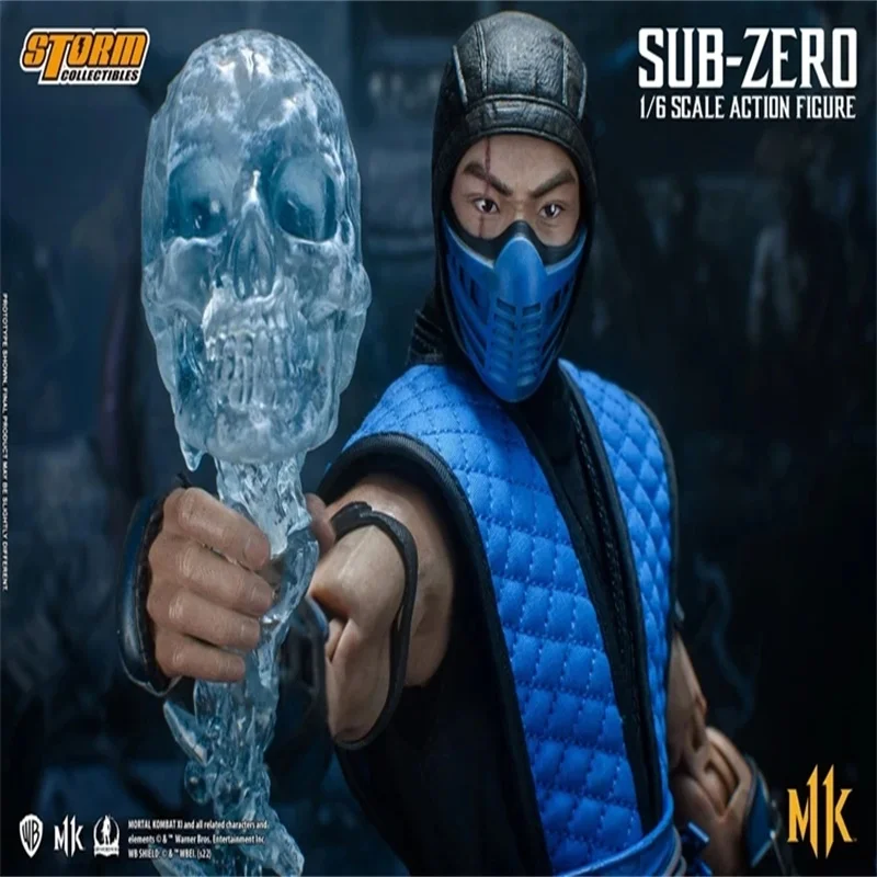 

New Storm Toys DCMK10 1/6 Male Soldier Sub-Zero Mortal Kombat Series Full Set 12'' Action Figure Model Toy In Stock Hot Sale