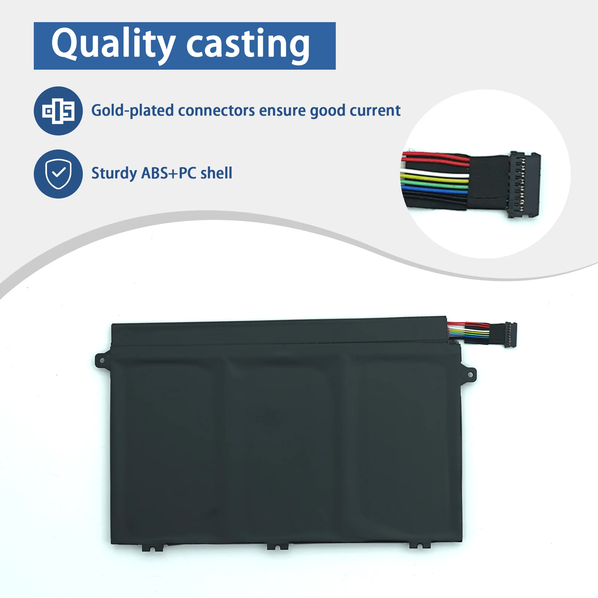 L17L3P51 01AV445 Laptop Battery for Lenovo ThinkPad E15 E480 E490 E495 E580 E585 E590 E595 Series  L17M3P52 SB10K79606