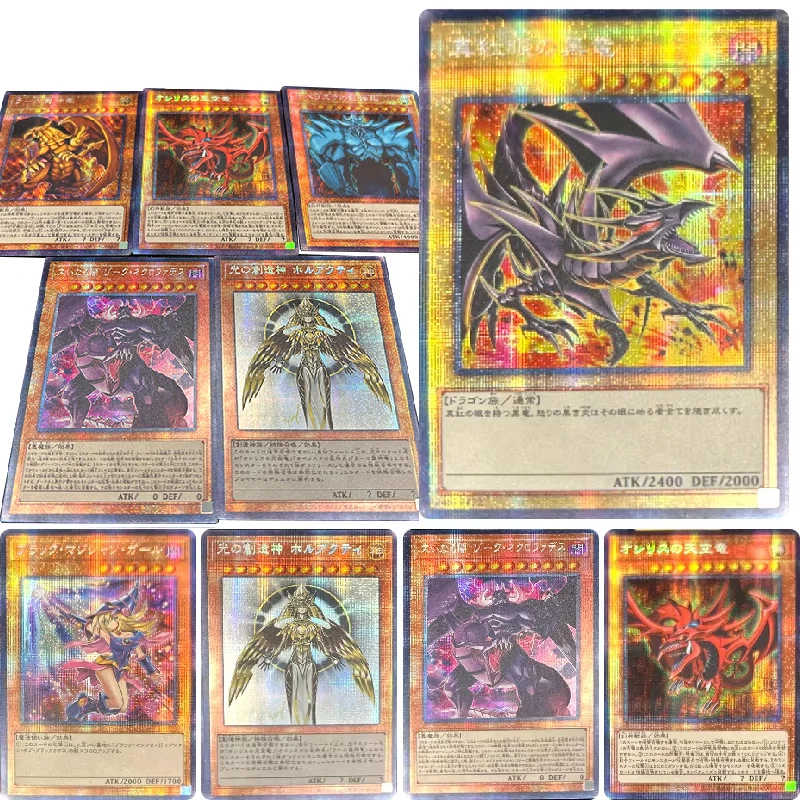 

Черный Волшебник Девушка Карта Бога Slifer The Sky Dragon DIY Домашняя коллекционная карта Рождественский подарок на день рождения игрушки