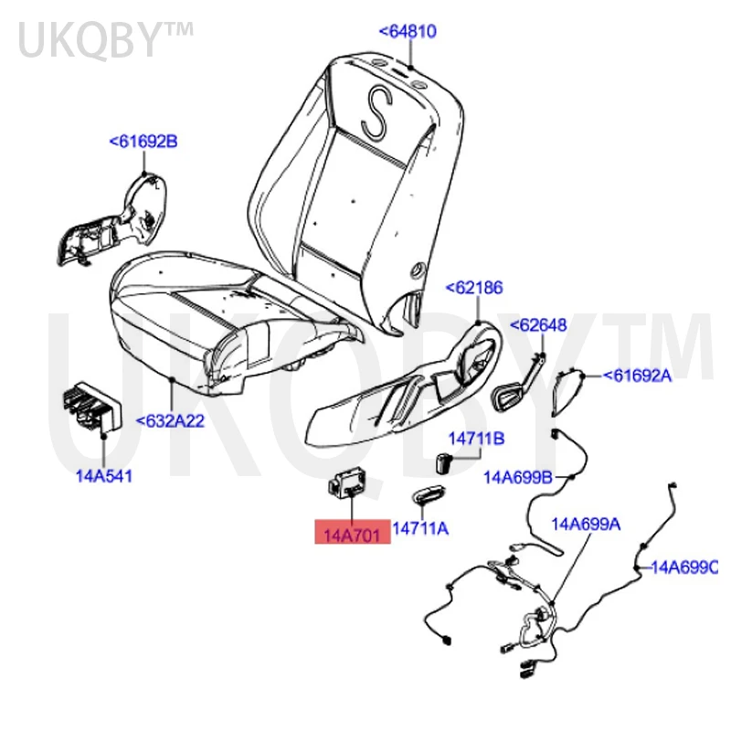 apply Wi nn in g Ma x Seat adjustment switch 7M2114A701AA 7M2Z14A701A