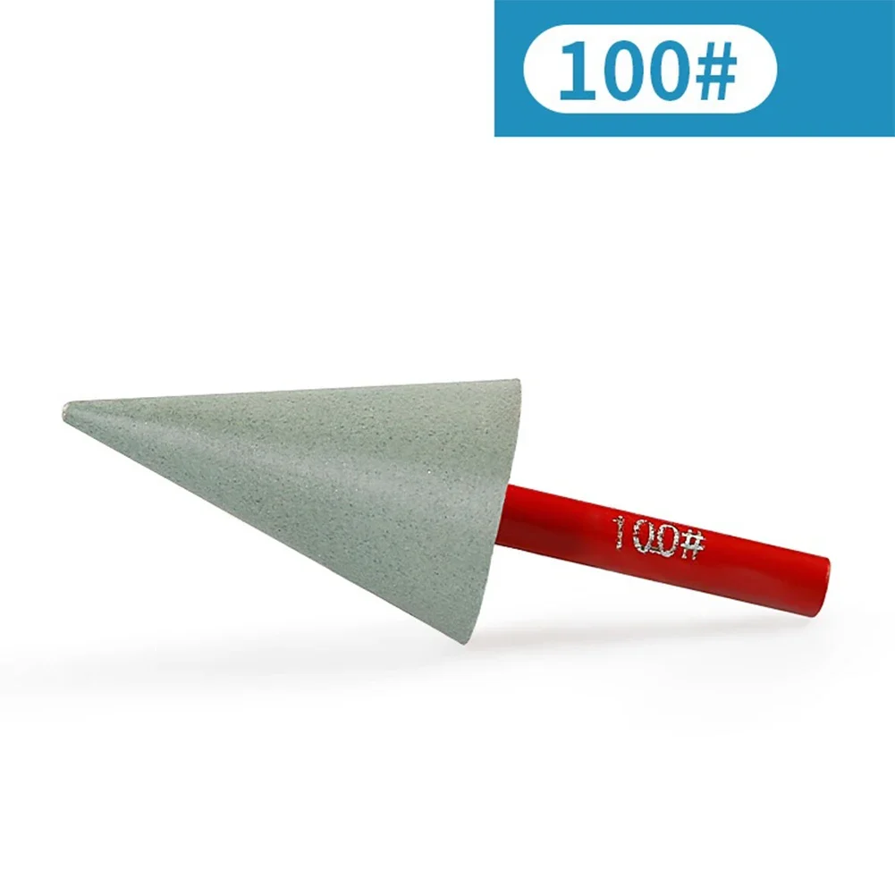 

Multi Grit Diamond Grinding Burrs Conical Shape 6mm Shank Resin Diamond Grinding Bits for Sculpting Dressing and Grinding