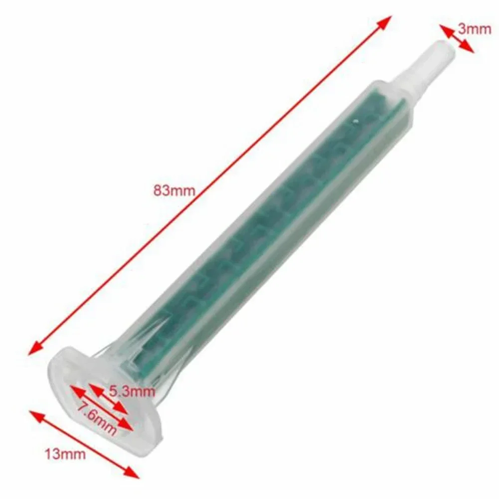 Imagem -02 - Dicas de Mistura Adesiva Bicos Misturador Dicas Misturador Estático Durável e Prático 50 Peças Mangueira Mistura ab Venda Quente 50 Peças 2k