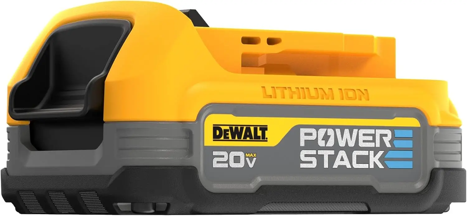 DEWALT 20V MAX POWERSTACK Lithium Ion Battery 2 Pack (DCBP034-2)