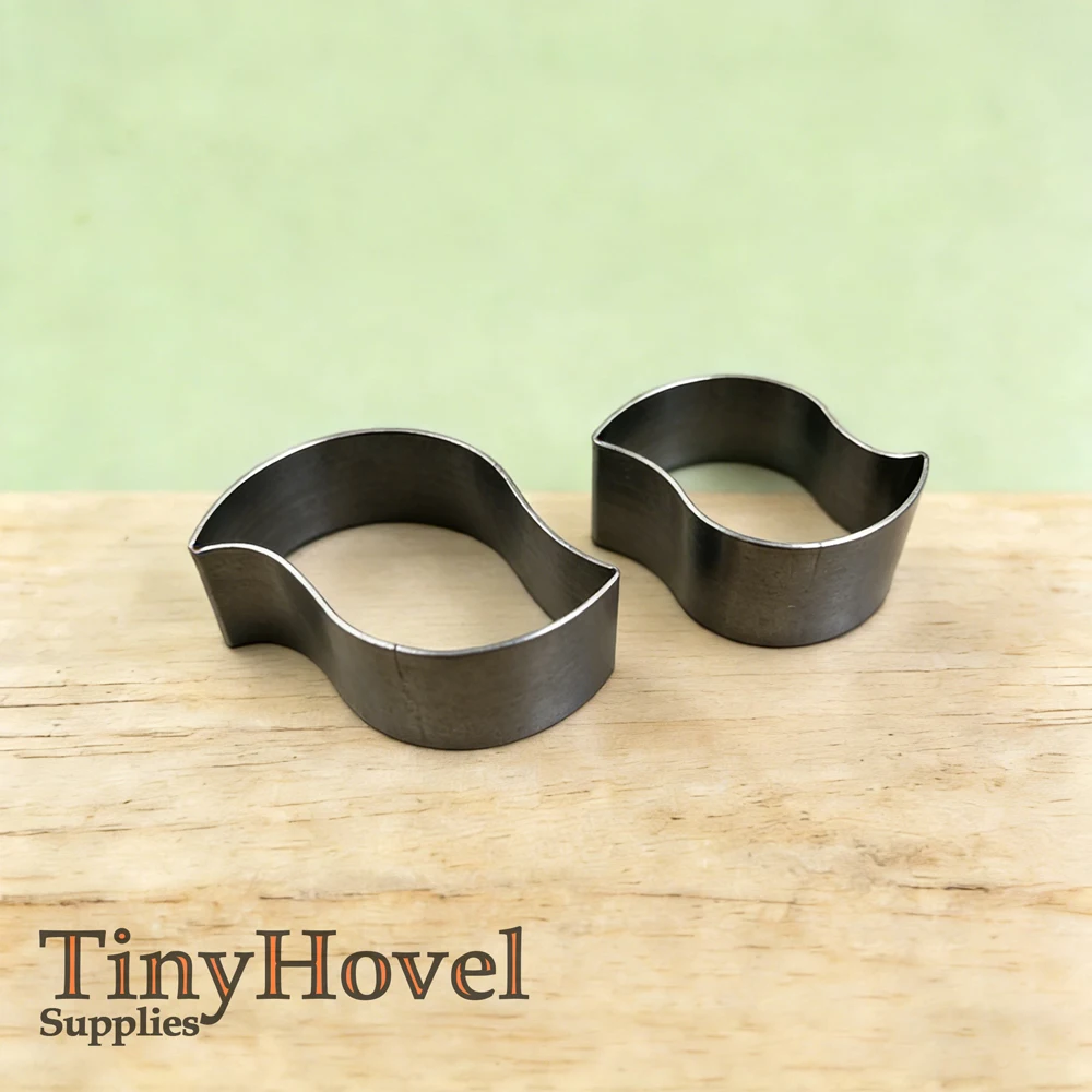 20mm-100mm Leaf Steel Rule Die Cut Cutting Mold for Leather,Asymmetrical graphics, Steel Teardrop Punch -leather crafts (NB065)