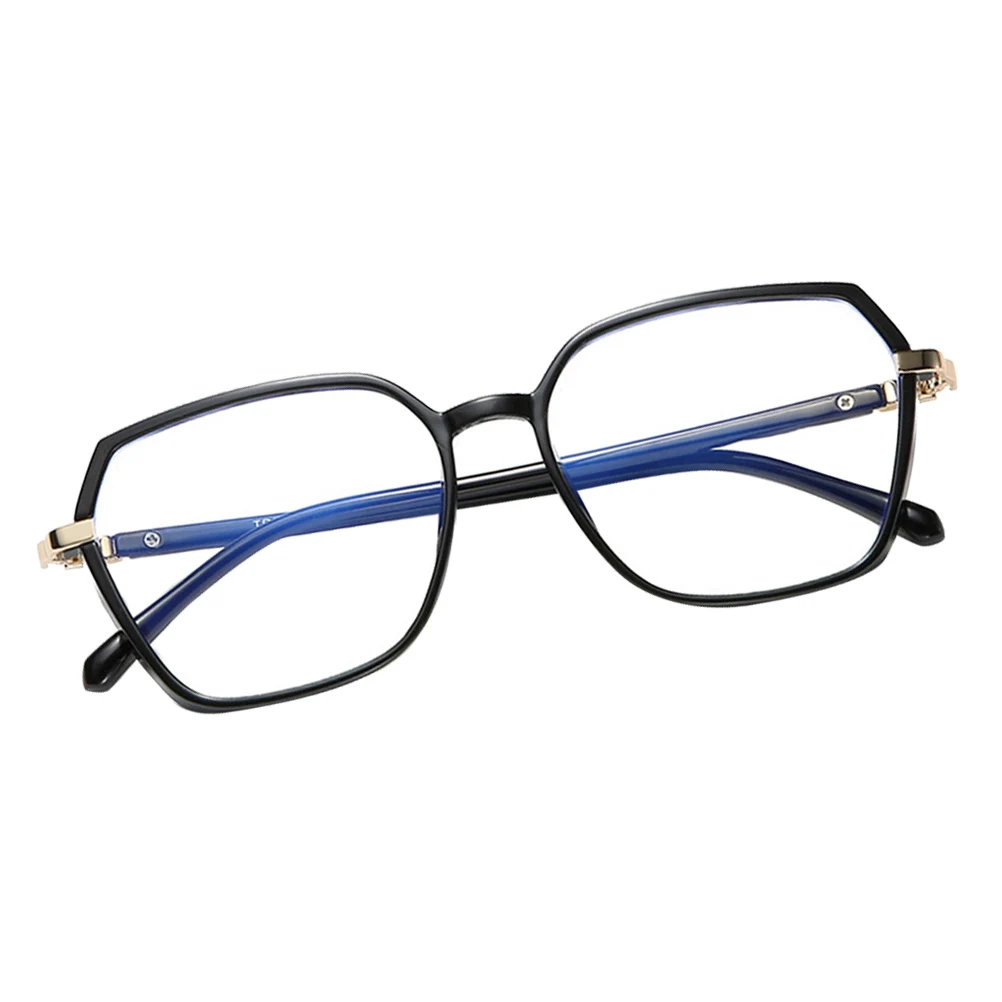 

Light Glasses Eyeglasses Adults Big Frame Anti-blue Party for Women and