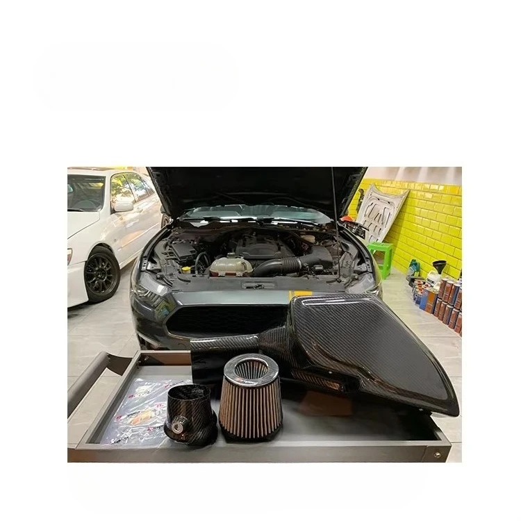 

2.3T Real Vehicle Data Development 100% Dry Carbon Fiber Cold Intake System