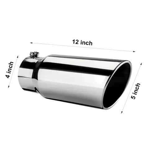10 best sales 4 inch exhaust tip - №1