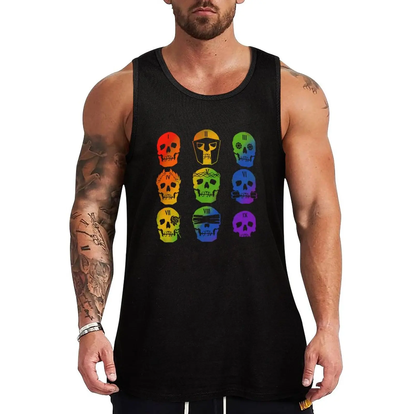 

Anyone else feeling gay in this tomb tonight Tank Top basketball t shirt singlets for men clothing men