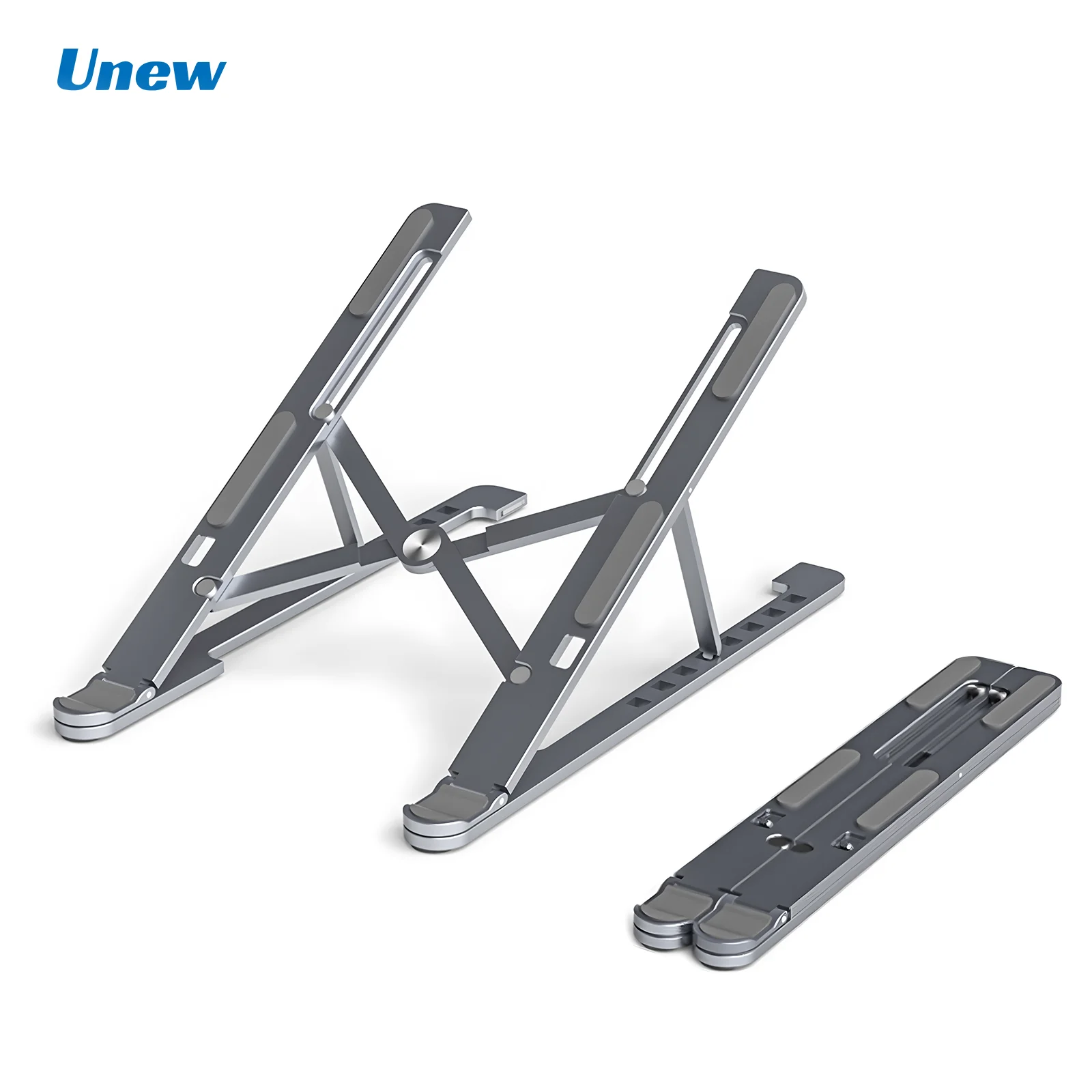 

Magnetic Laptop Stand Aluminum Alloy Foldable 8-angle Adjustable Portable Non-slip Heat Dissipation Design