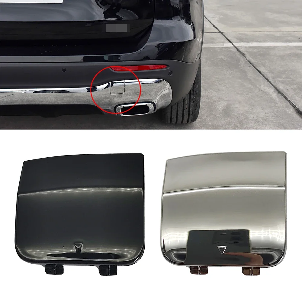 For Mercedes W247 Car Rear Bumper Tow Hook Cover Cap Silver For Benz GLB Class GLB200 GLB220 GLB180 2478857301 2020-2023