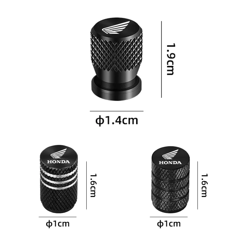 أغطية صمام عجلة دراجة نارية ، أغطية صمام لهوندا CBR 125ai F4i 650F 650R 1xx 1000F CBR 600RR 1000RR