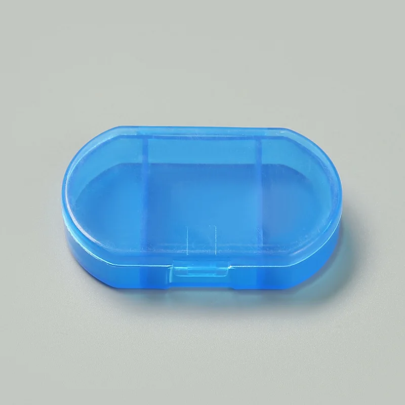Pill Box Mini Pill Case 2/3 Grids Tablet Pill Organizer Case Dispenser Travel Tablet Holder Container Medicine Drug Storage Box