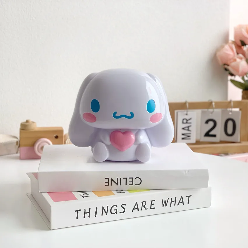 Милая копилка с мелодией, милый держатель для монет в стиле аниме для девочек и мальчиков, подарки на день рождения, украшение для дома и офиса, модная коробка для экономии