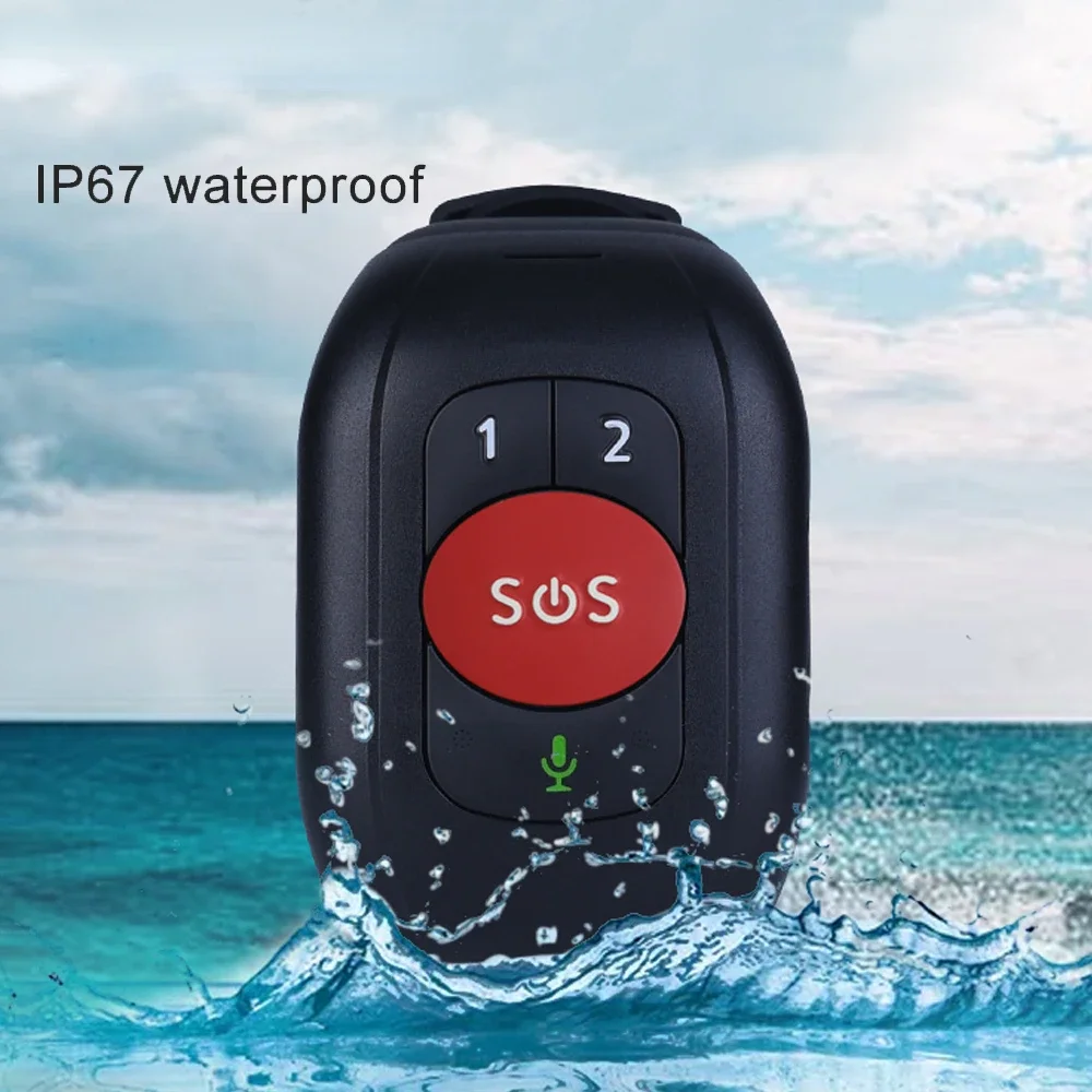 Imagem -02 - Gps Tracking Ver para Idosos 4g Pulseira Gerenciamento de Temperatura de Saúde Sos Ip67 Impermeável Localizador de Pessoas Idosas