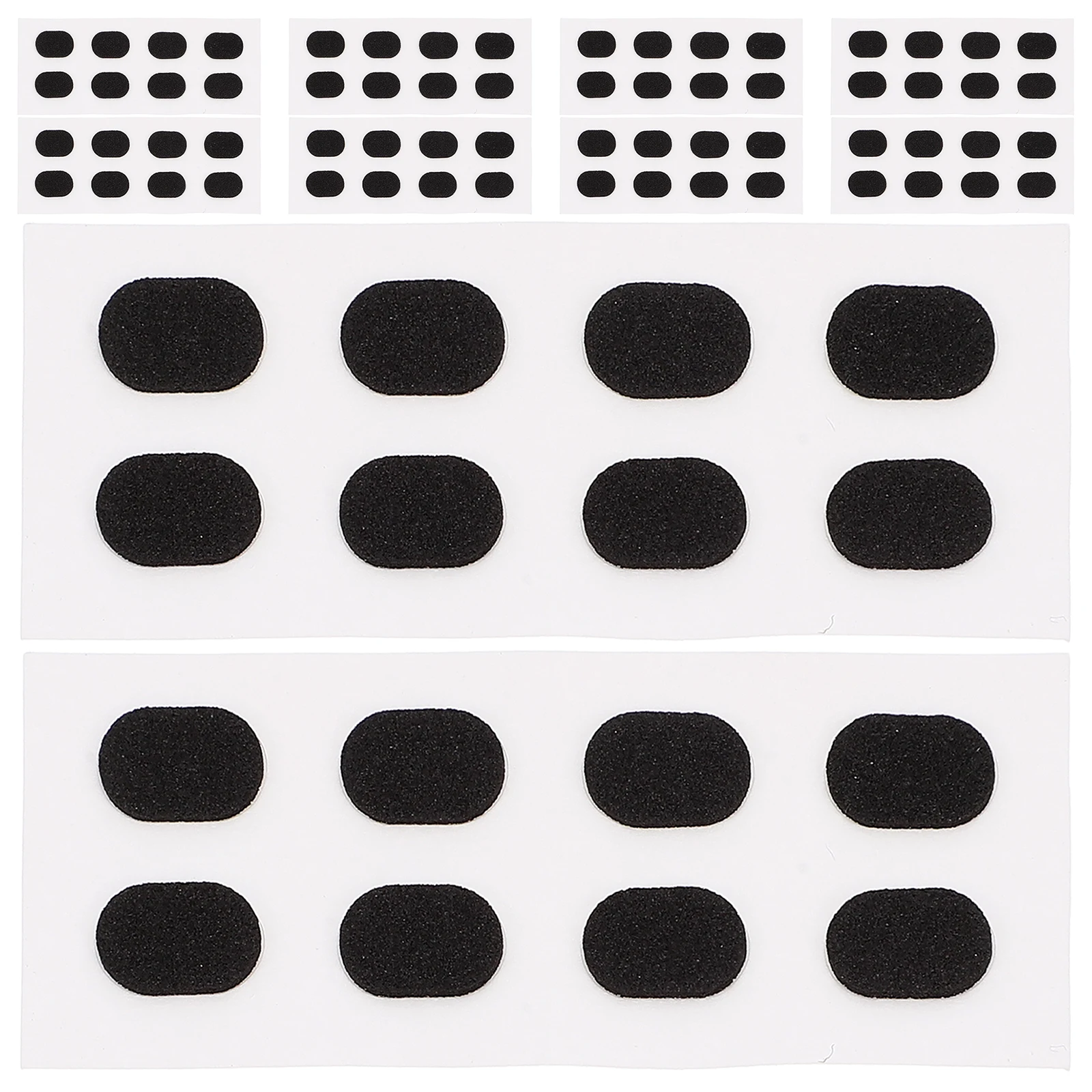 

80pcs Nose Pads For Glasses Anti-Slip Soft Cushion Comfortable Eyewear Supplies Wide Fit Anti-S Nasal Patches