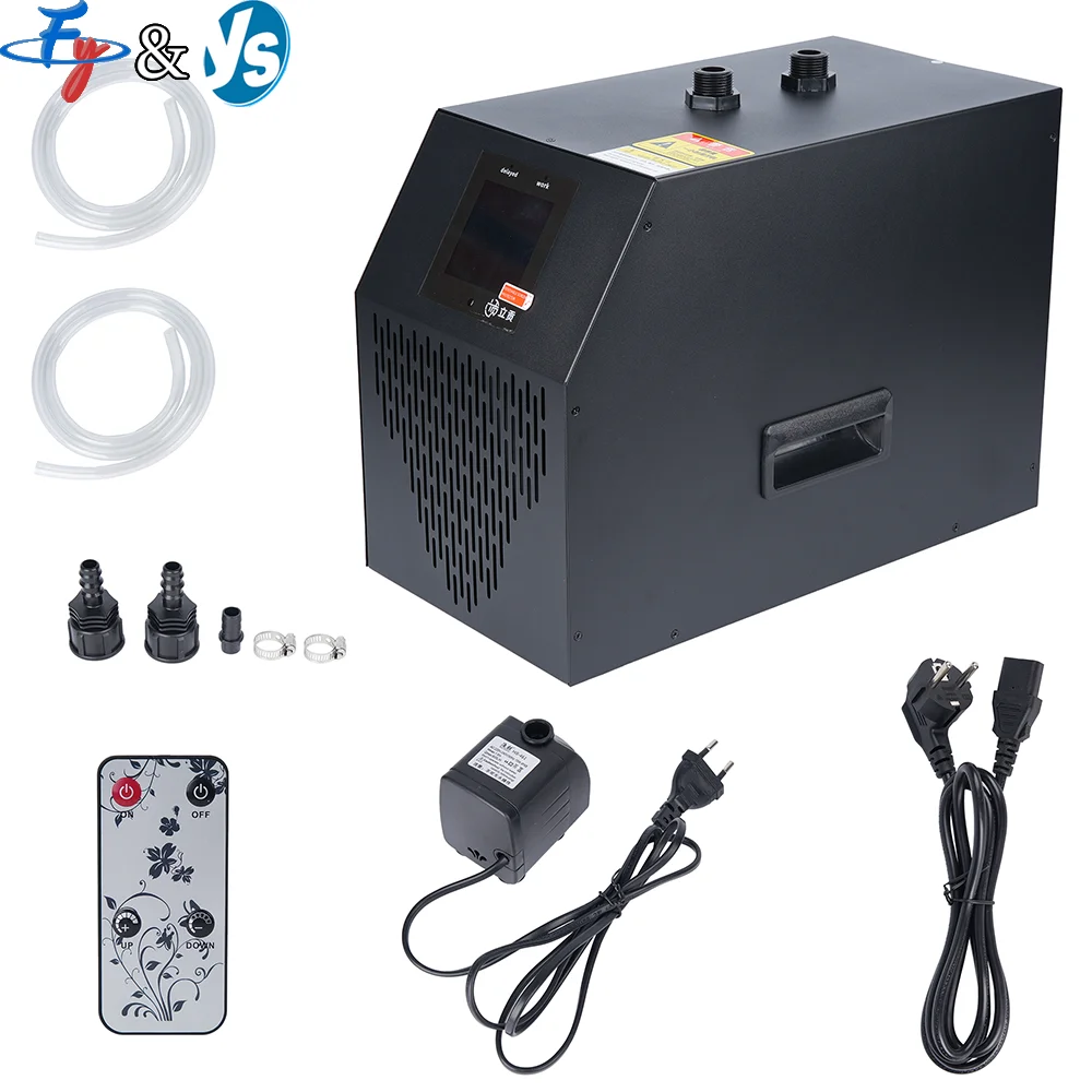 

Охладитель воды для аквариума, система охлаждения для аквариумов с насосом и пультом ДУ, гидропонный охладитель воды для пресной/соленой воды