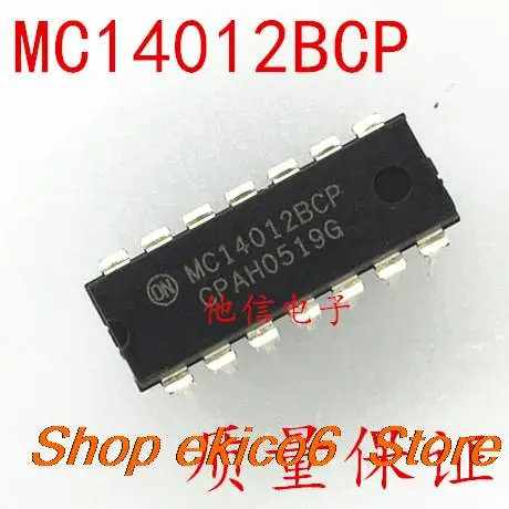 10pieces Original stock MC14012B MC14012BCP DIP-14  