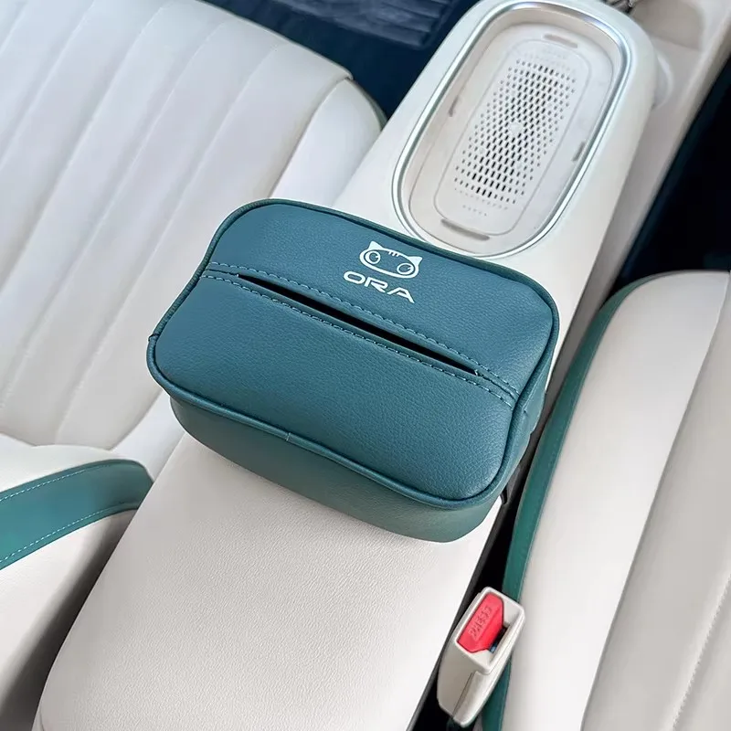 

Car Tissue Box Same Color Tissue Bag Pumping Paper Box Lightning Cat Car Decoration Supplies for ORA Funky Cat