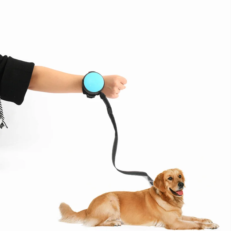 Free Hands Divine Tool Walking Dog Traction Adjustable Wrist Strap Running Jogging Pet Terrier Strap Retractable Strap