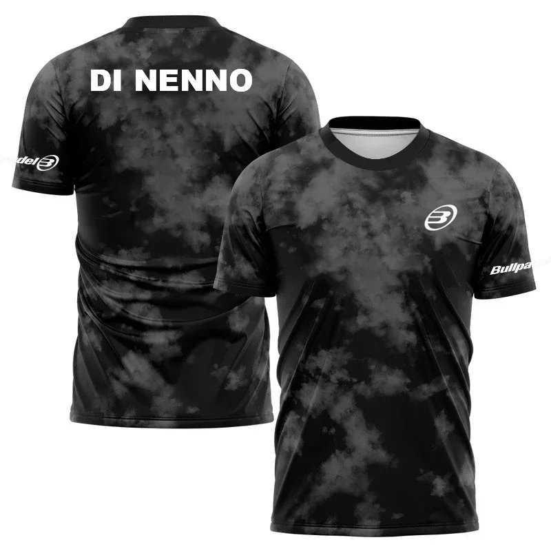 2026 Men's Quick Drying Padel T-Shirt Breathable Tennis Short Sleeve Tops World Padel Fans T Shirts Fitness Running Sportwear