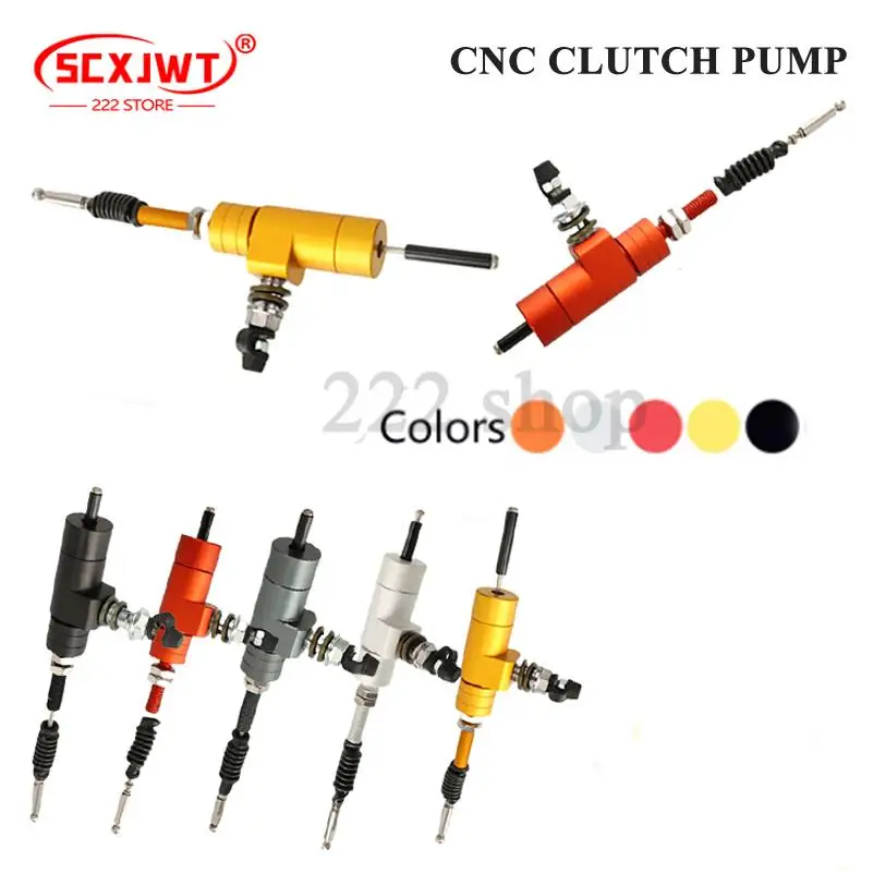 

Universal piston 14 x 15mm Motorcycle hydraulic hand clutch master cylinder rod system performance efficient transfer pump