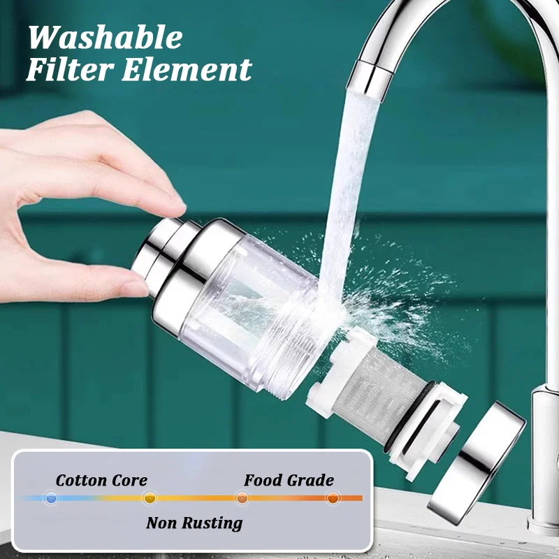 Lamgool Faucet Water Filter Remove Chlorine Heavy Metals Filtered Showers Head Soften for Hard Water Bath Filtration Purifier