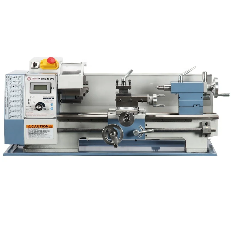 

Small Household WM210V Bench Mini Lathe Hine 8X16 Metal Torno 38Mm With CE Approved