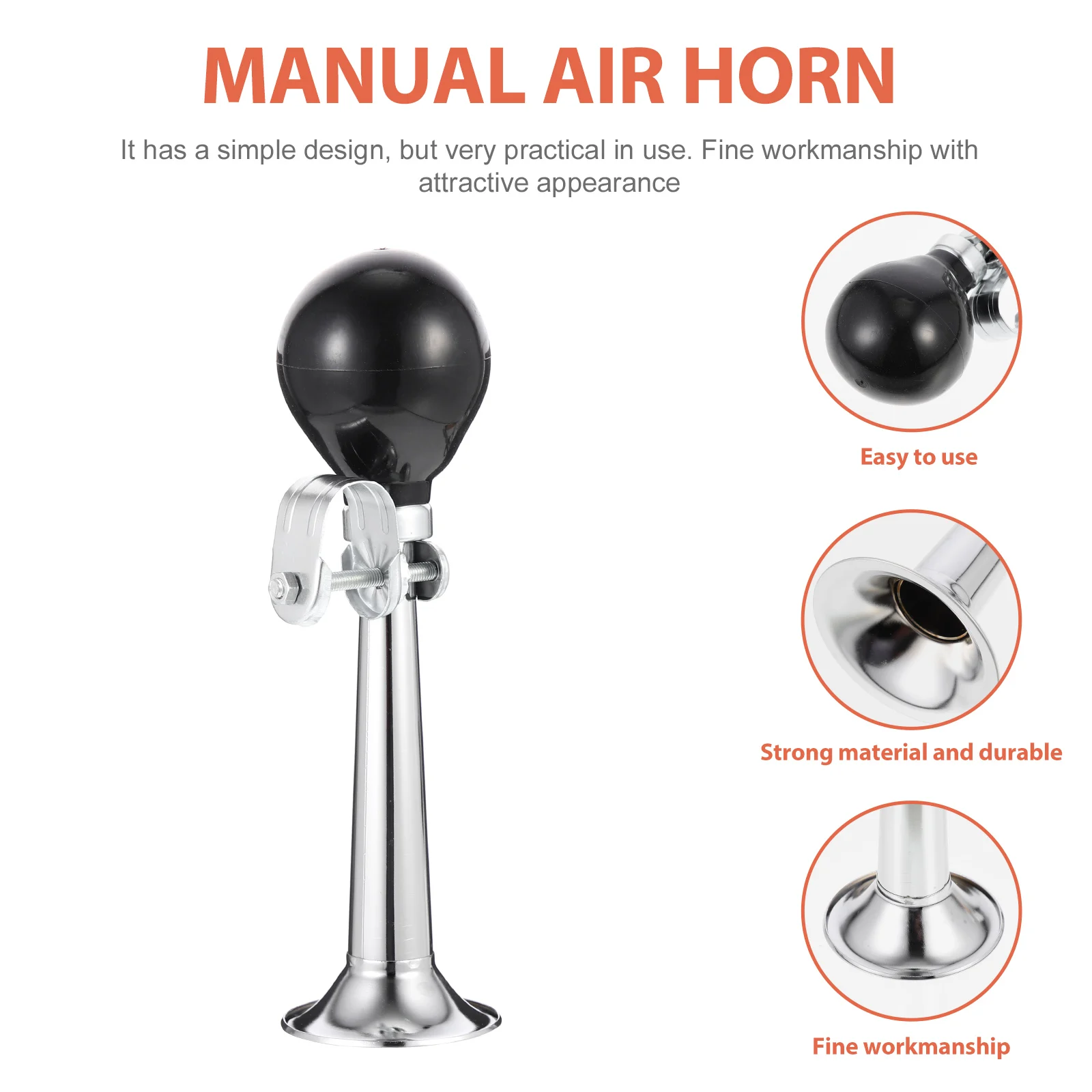 

Universal Bike Bell Universal Vintage Metal Loud Bell For Mountain Bike Durable Handlebar Mount Horn