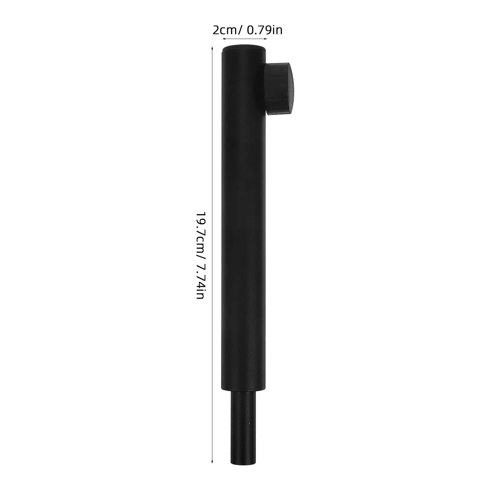 Microphone Extension Rod Aluminum Alloy Mic Stand Tube for Boom Arm Desk Mount Recording Accessory
