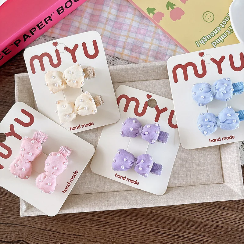 

Korean Style Sweet Candy Color Bead Hair Clips for Kids Girls Half Clip Side Barrette Cute Versatile Children Hair Accessories