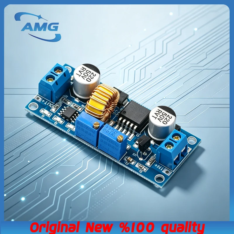 1PCS H-X-Y CC/CV 5A Lithium Charger Board XL4015 Adjustable 6-38V To 1.25-36V DC Step Down Power Supply Buck Module