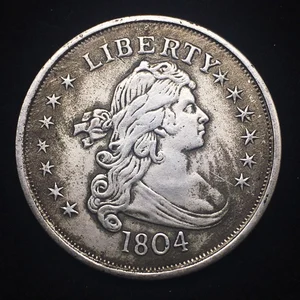 Koin Dolar Perdagangan Medali Morgan Liberty AS Koin Perak Amerika Kualitas Tinggi Koleksi Dekorasi Rumah Kerajinan Koin Hadiah Natal 8 koin morgan dollar penjualan terbaik - №