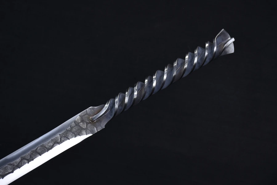 93cm Medieval Nordic Viking Warrior Sword Battle Preparation full tang Sharp Stone-texted stainless steel katana weapons Knight