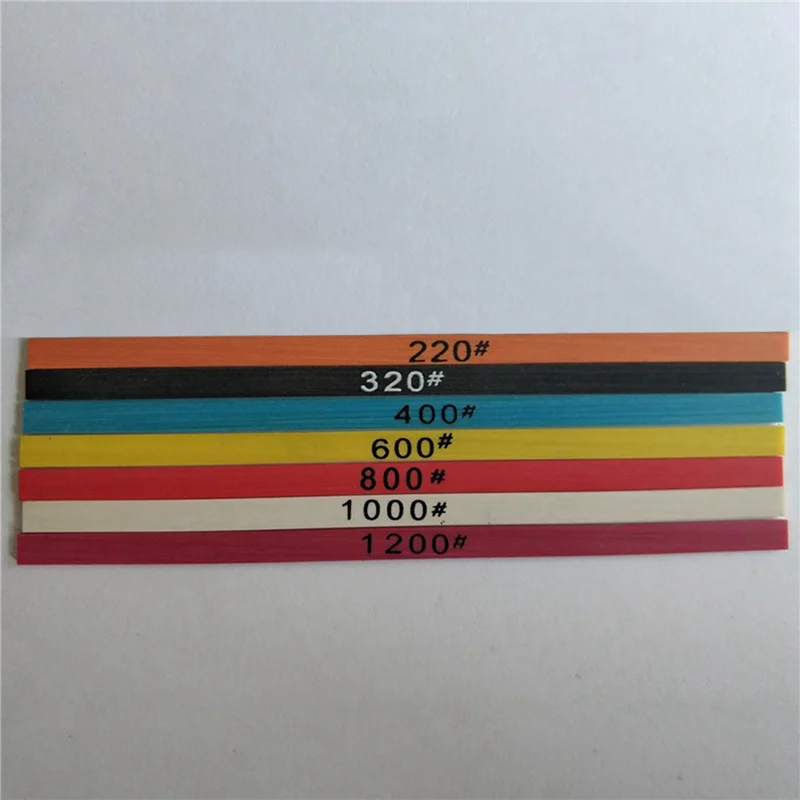 

B84B-21Pcs 100 X 4 X 1Mm Fiber Whetstone Super Whetstone For Mold Polishing + 3Pc Fixture Holder