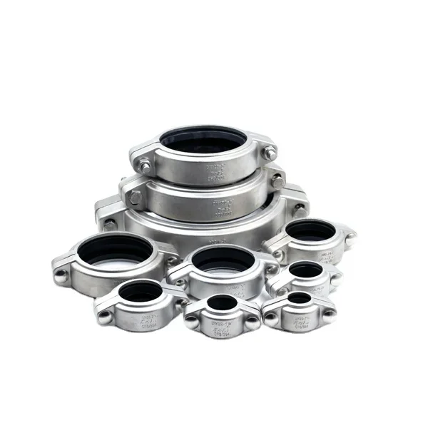 

-Heavy Duty Flexible Coupling For DN25 SS304 Fiberglass Film Containers 300 psi