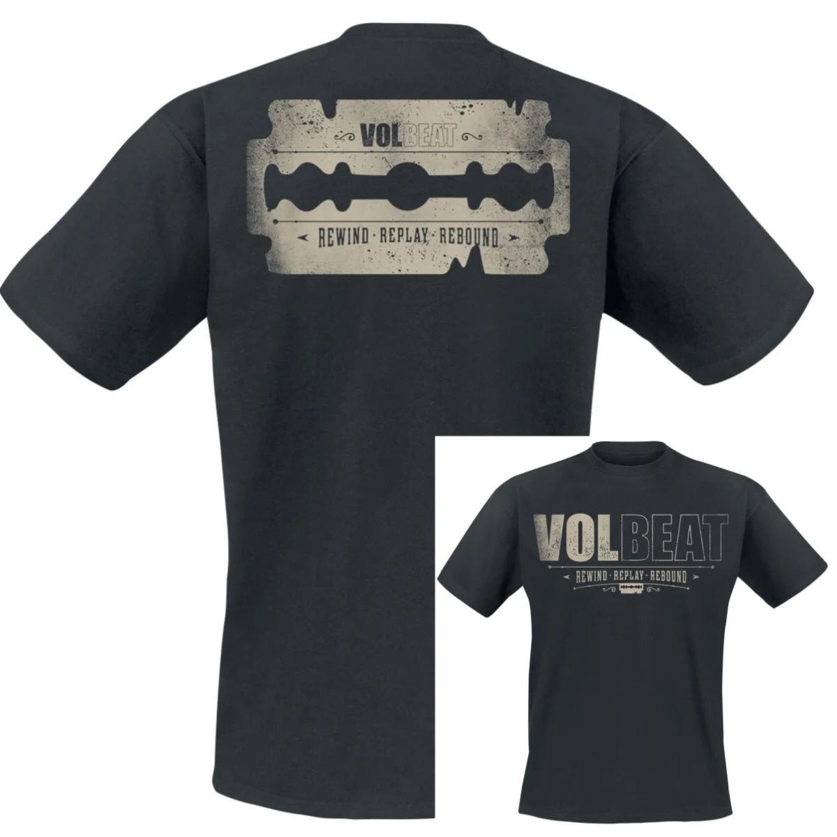 Bleeding Crown Skull  Volbeat T-Shirt Men Women Vintage Metal Rock Band Graphic Tee 100% Cotton Summer Streetwear Top