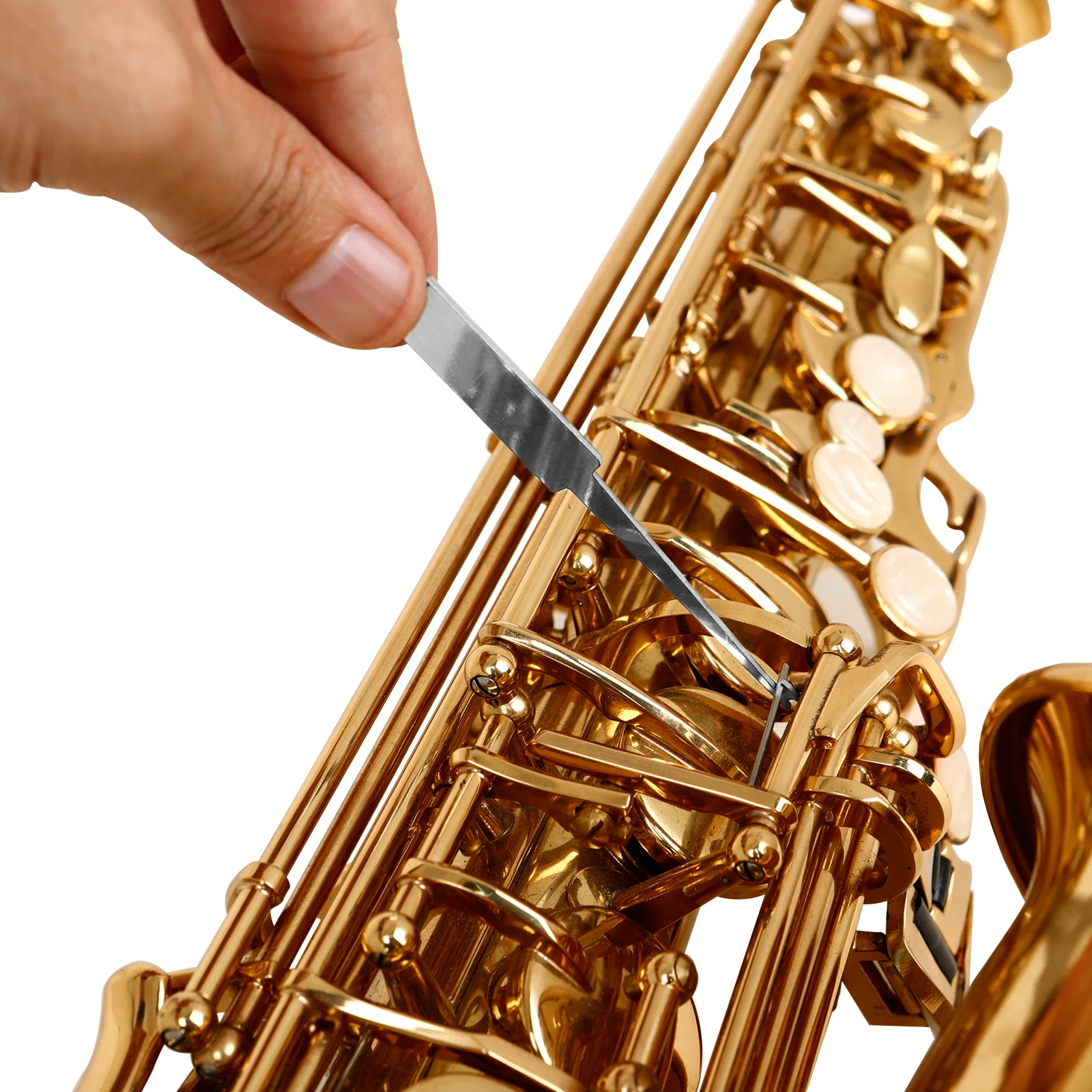 Saxophone Repair Tools Stainless Steel Sax Spring Hook Clarinet Flute Universal Professional Woodwinds Instruments Repair Tools