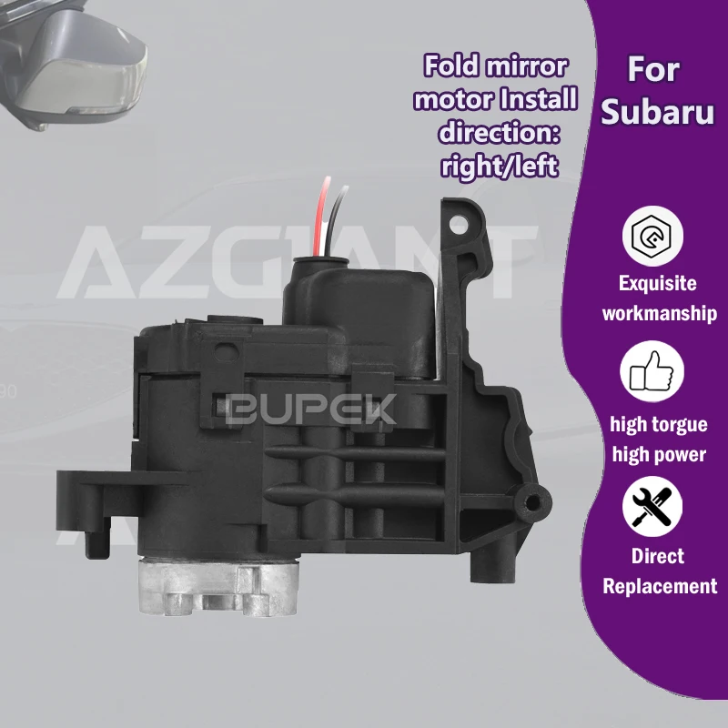 

AZGIANT For Subaru Impreza WRX STI XV 2007-2011/Forester 2008-2012 Car Exterior Auxiliary power folding mirror R L motor 12V DC