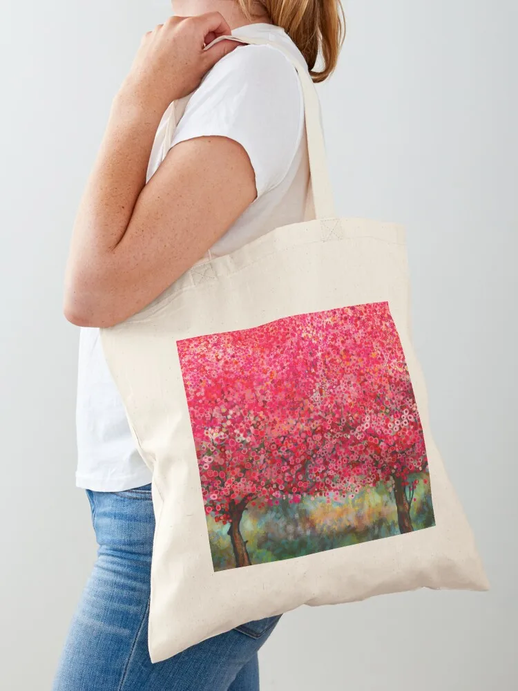 Cherry Blossoms Tote Bag personalized tote bag Handbags bags woman 2025 shopping bag