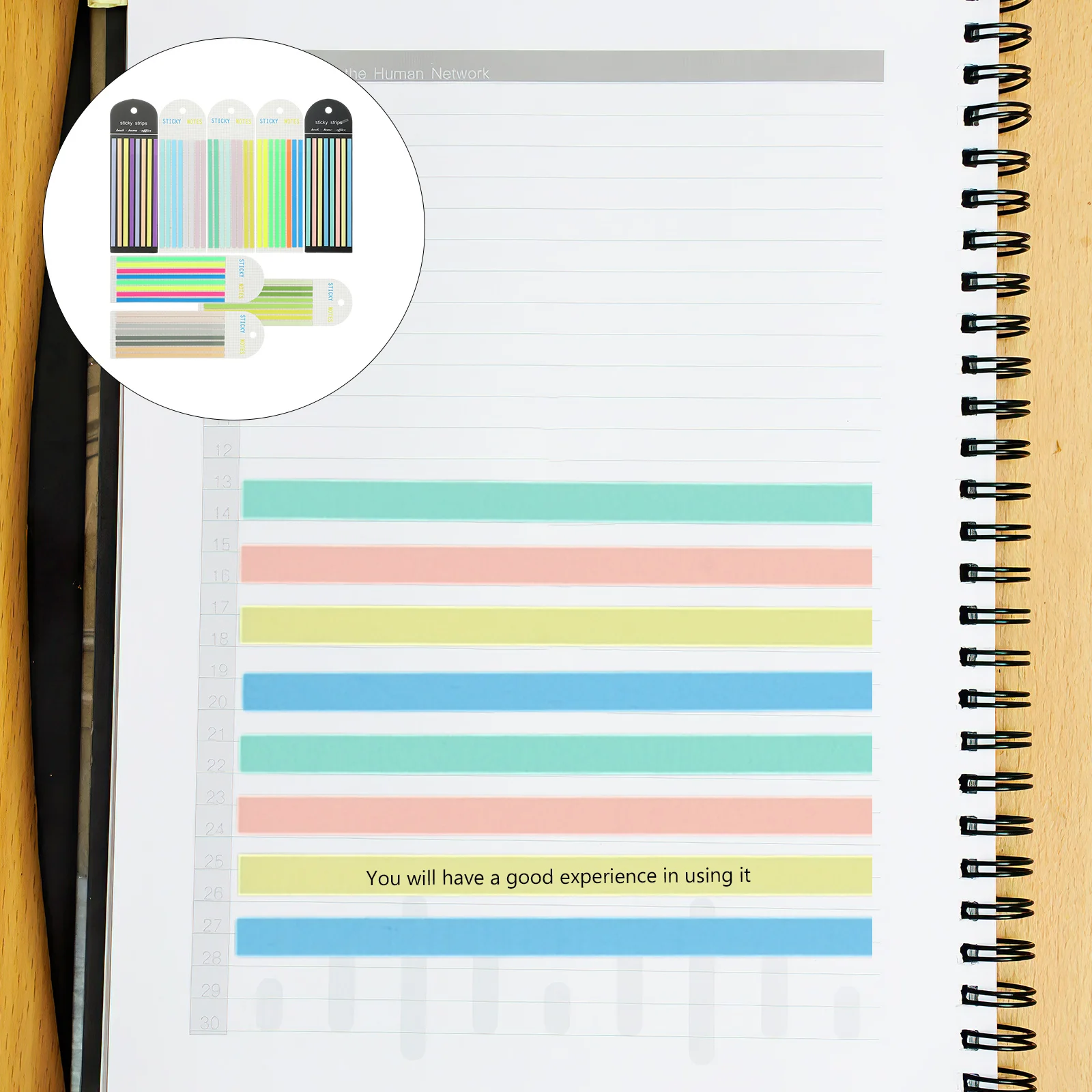 

8Sets Colored Sticky Tabs Transparent Highlighter Tape Bookmarks Office Products Reading Stickers Cute