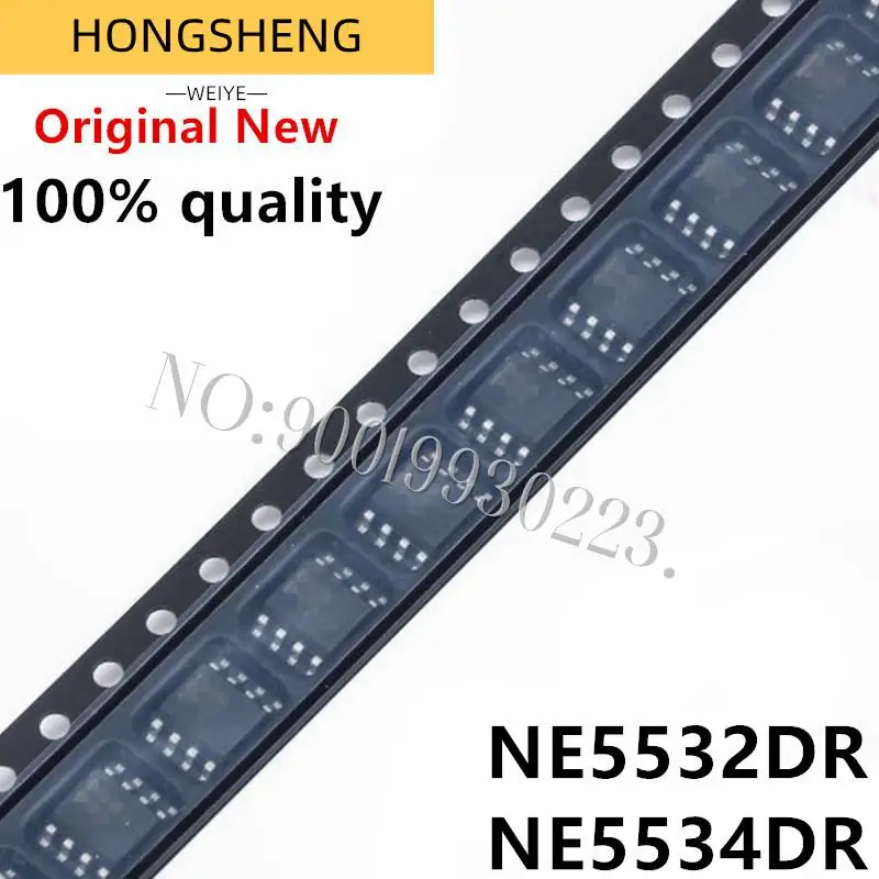 100% nowy 10 sztuk/partia NE5532DR SOP8 N5532 5532DR SOP-8 NE5534DR N5534 SMD IC 100% nowy