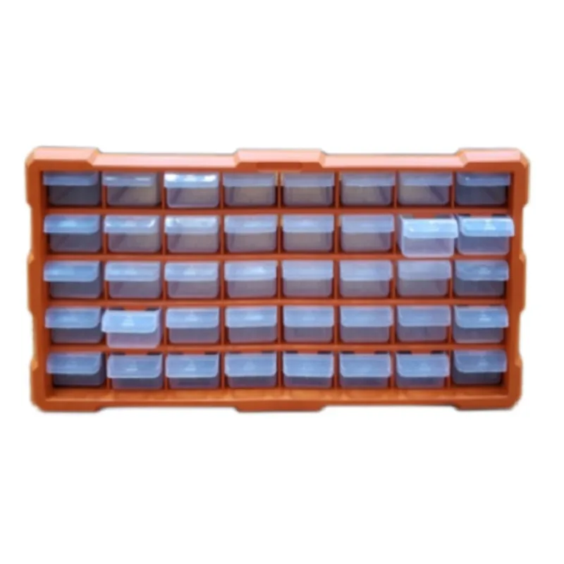 Hardware Tools Material Storage Cabinet Model Dust-proof Drawer Box Wall-mounted Finishing Parts Screw Sorting Box