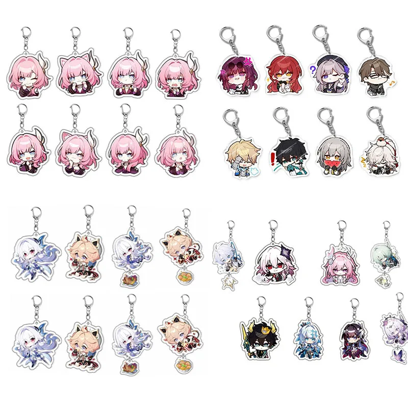 8-pc-set-honkai-star-rail-jogo-figura-acrilico-chaveiro-dan-heng-feixiao-firefly-modelo-placa-chaveiro-cosplay-pingente-cracha-presente
