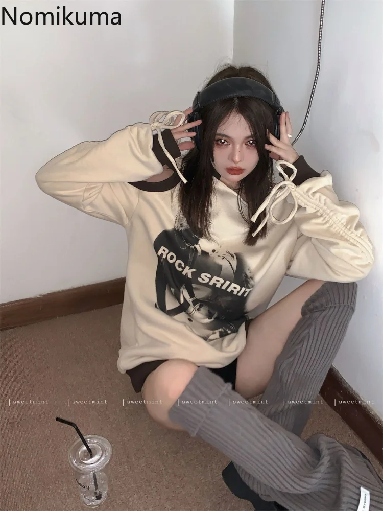 Hoodies Women Y2k Sweatshirts Tops