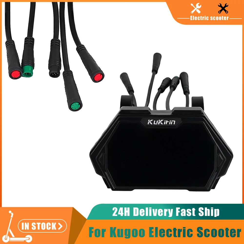 Dashboard LCD Display For Kukirin G2 Master Electric Scooter Parts Dashboard Screen Digital Meter Replacement Accessories