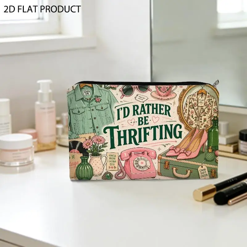 Travel Makeup Bag Cosmetic Pouch with 