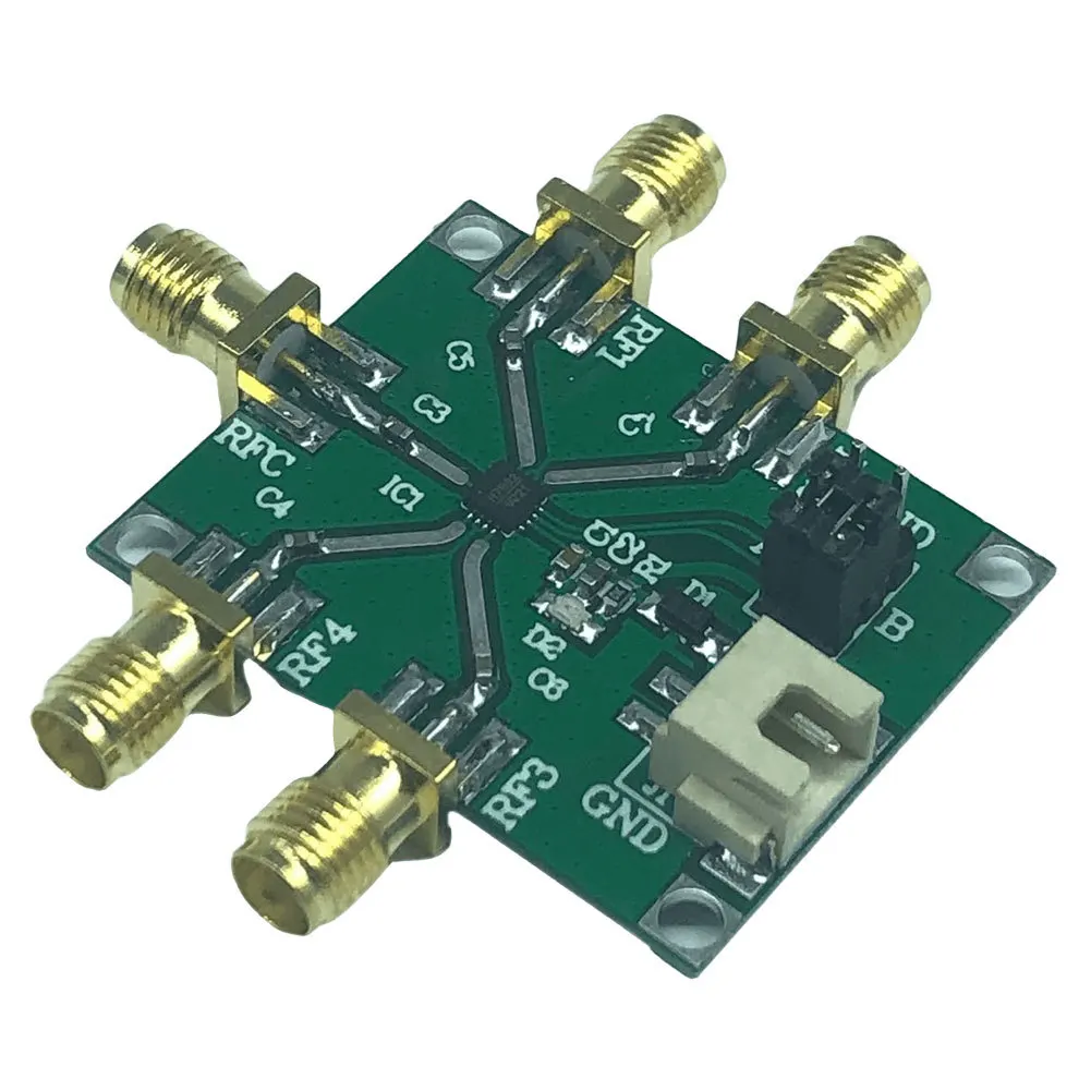 0.1GHz-6.0GHz Ultra-Wideband RF Switch | HMC7992 SP4T Non-Reflective Silicon Module