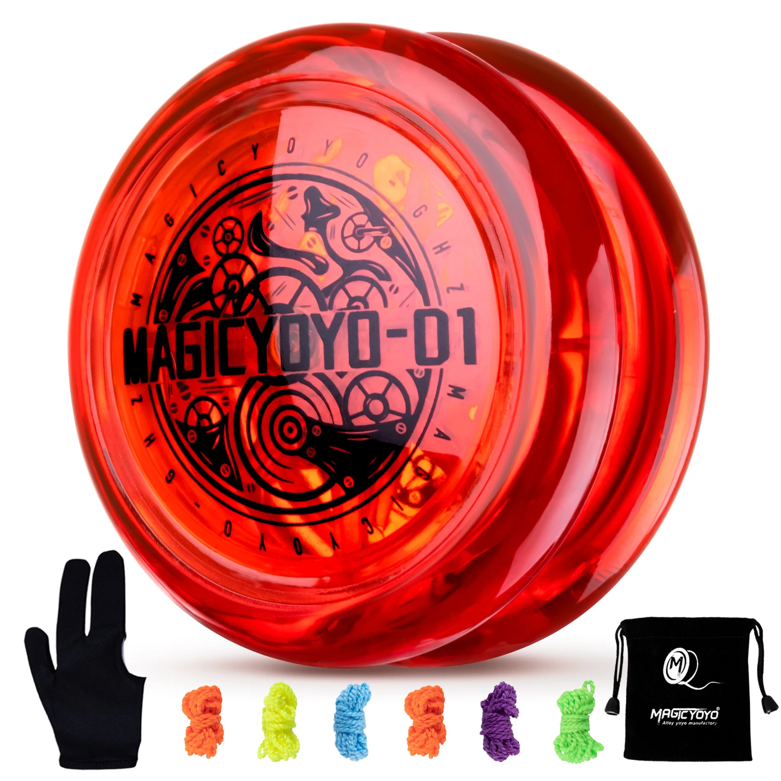 MAGICYOYO Looping Yoyo D1, Plastic Responsive Yoyo for Kids Beginners